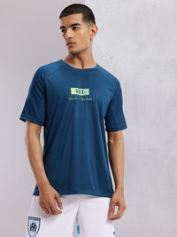 HRX by Hrithik Roshan Brand Logo Printed Rapid-Dry Training T-shirt