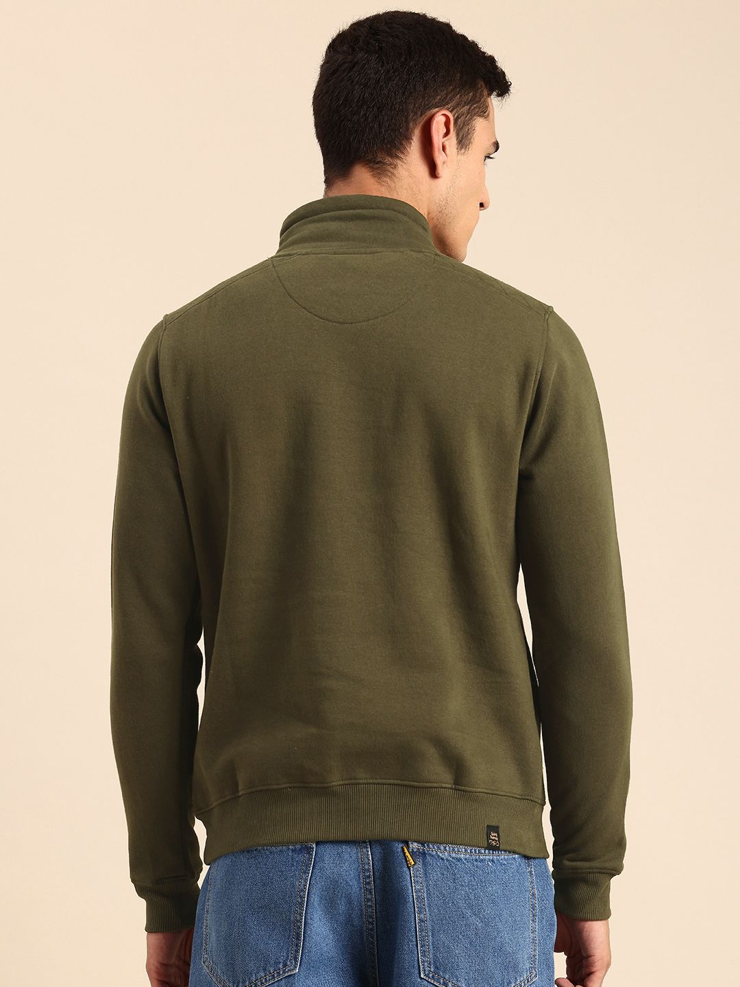 Being Human Brand Logo Printed Sweatshirt