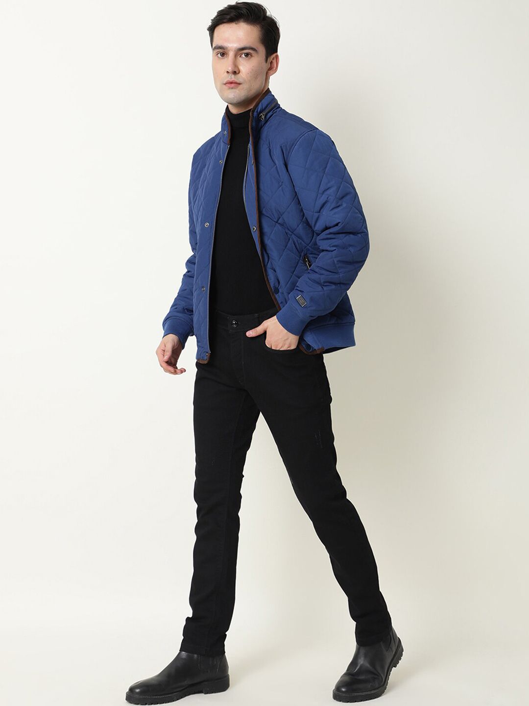 RARE RABBIT Men Krul Puffer Quilted Jacket