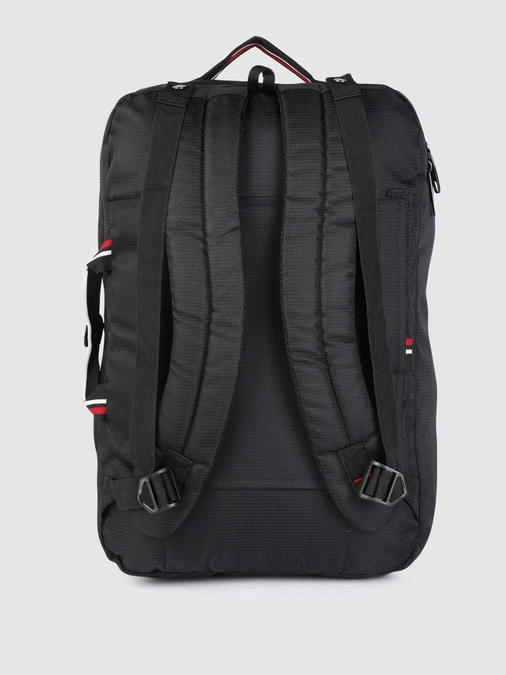 Gear Unisex Black Solid Workspace Hybrid Briefcase Backpack