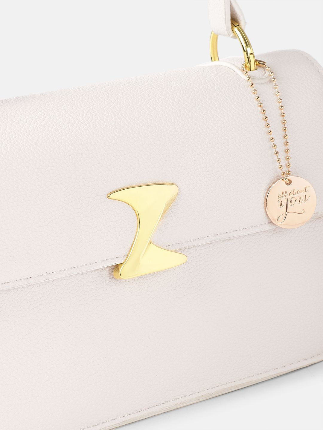 all about you Structured Shoulder Bag