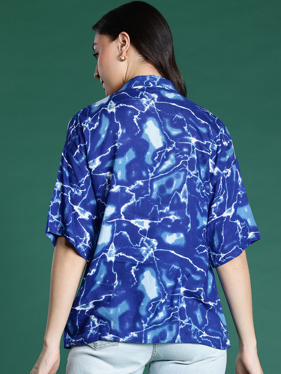 DressBerry Opaque Printed Casual Shirt