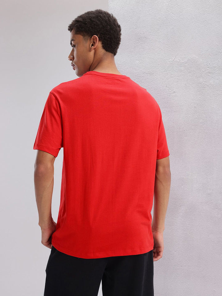 HRX by Hrithik Roshan Twin Collection Brand Logo Printed T-shirt