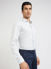 Raymond Pure Cotton Slim Fit Opaque Formal Shirt