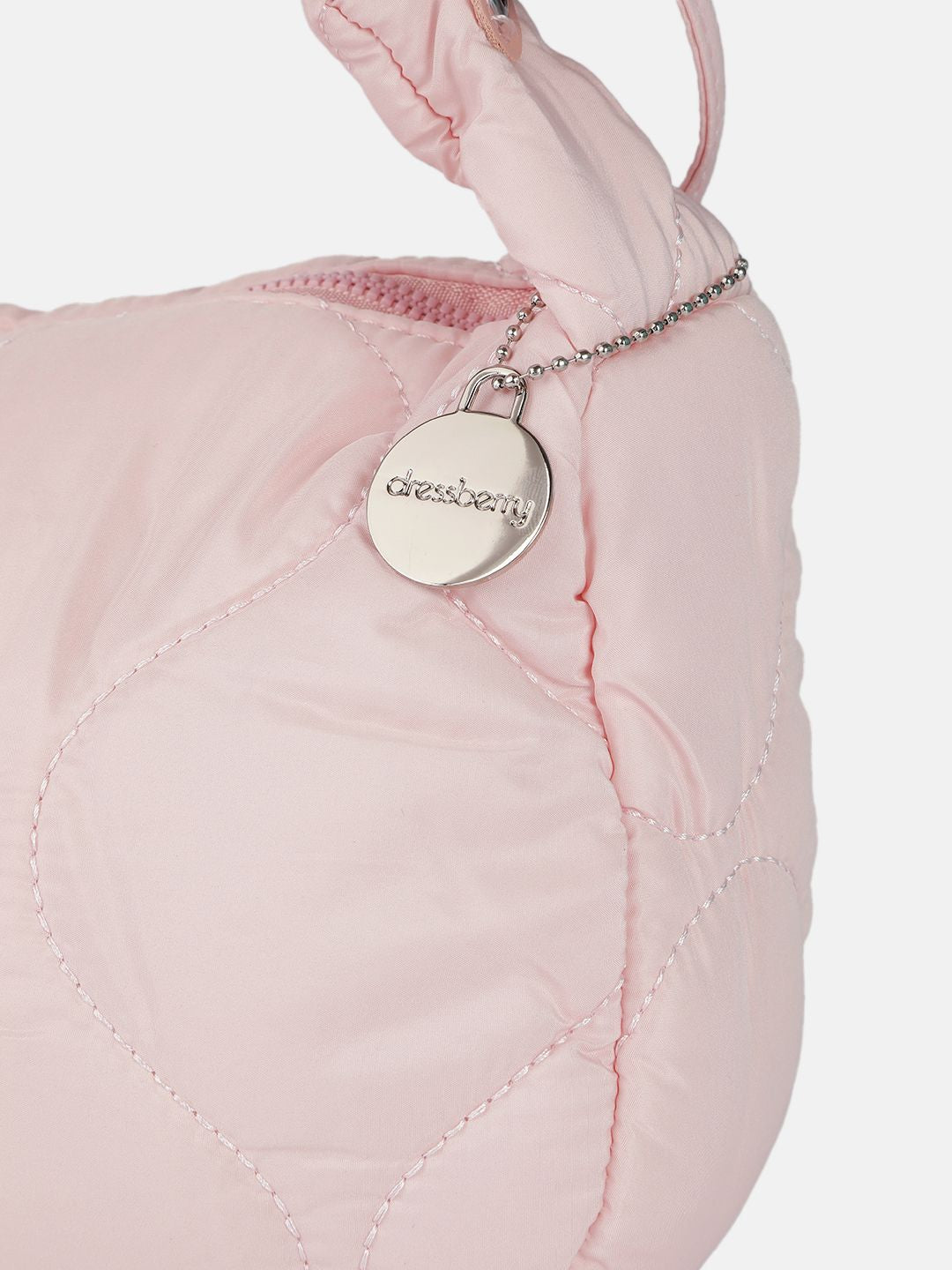 DressBerry Structured Quilted Shoulder Bag