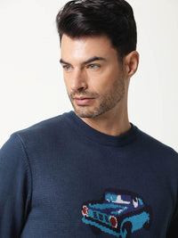 RARE RABBIT Men Carr Slim Fit Sweatshirt