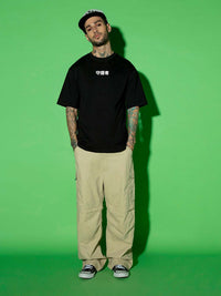 Bewakoof Guardian Wings Graphic Printed Pure Cotton Oversized T-shirt