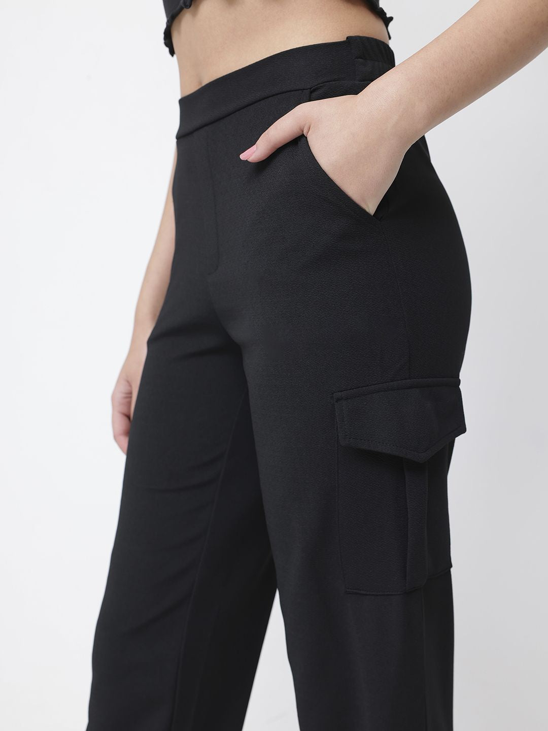 DressBerry Women Utilitarian Chic Joggers