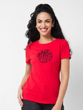 SPYKAR Typography Printed Round Neck Cotton T-shirt