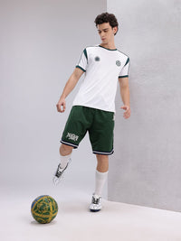 HRX by Hrithik Roshan Brand Logo Print Rapid-Dry Football T-shirt