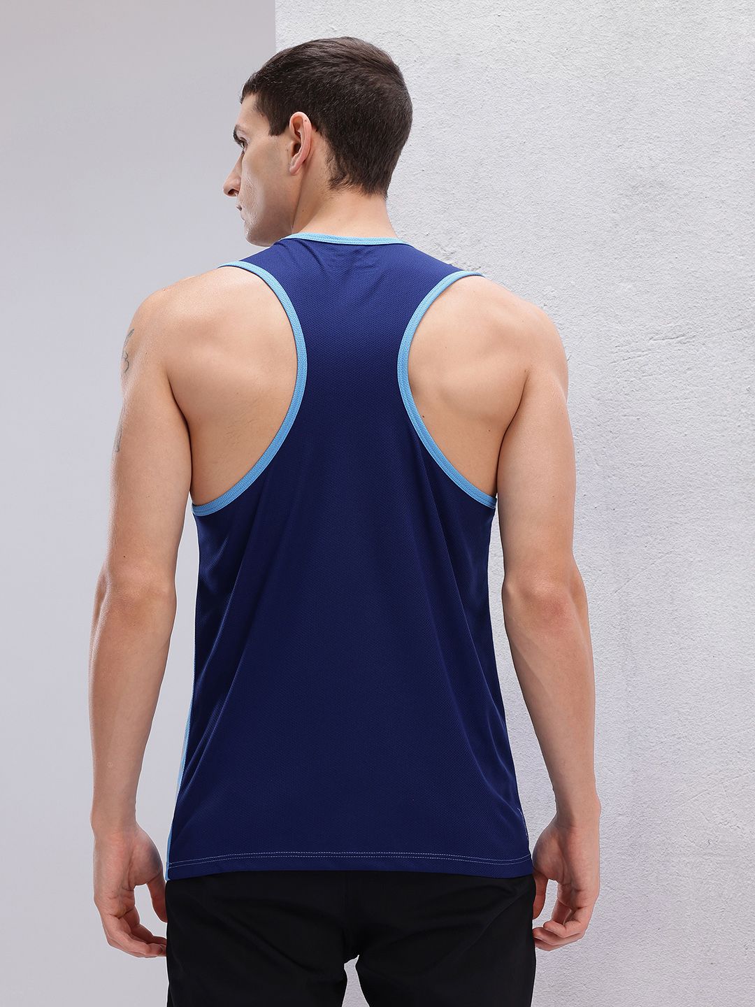 HRX by Hrithik Roshan Colourblock Racerback Running T-shirt