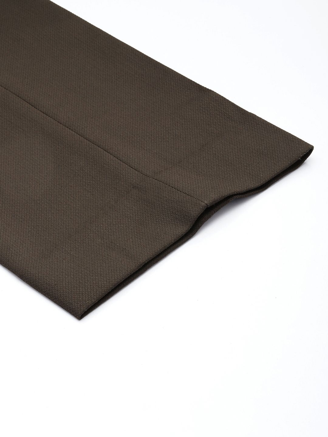 Park Avenue Men Textured Slim Fit Formal Trousers