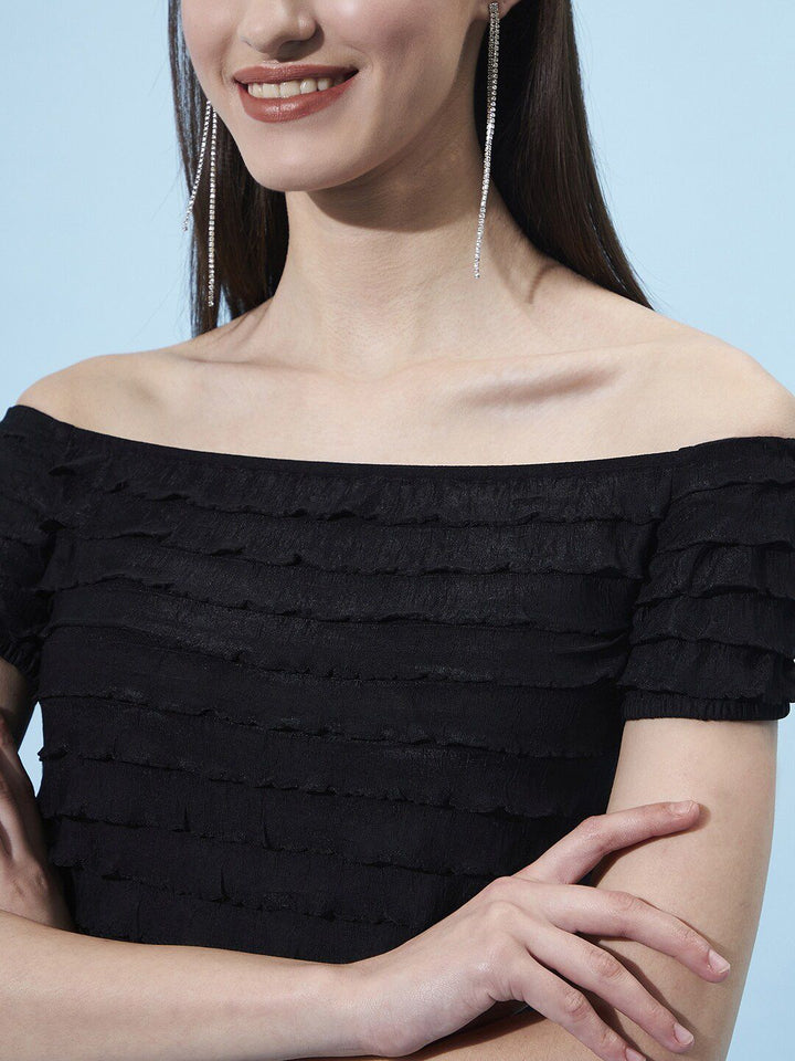 Athena Women Off-Shoulder Bodycon Dress