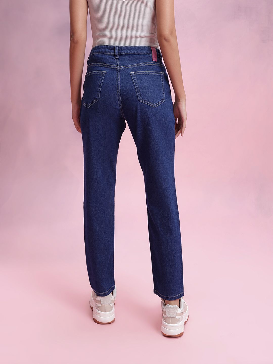 DressBerry Women High-Rise Stretchable Boyfriend Fit  Jeans