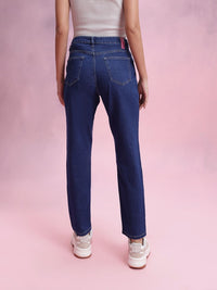 DressBerry Women High-Rise Stretchable Boyfriend Fit  Jeans