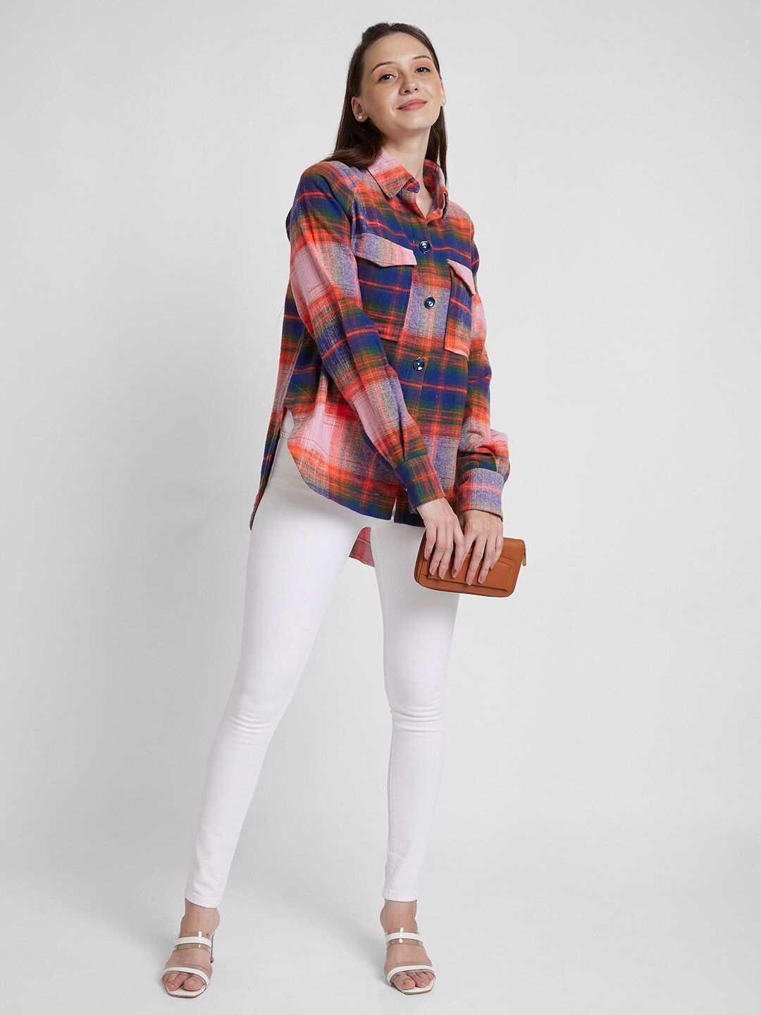 SPYKAR Classic Checked Opaque Regular Fit Cotton Casual Shirt