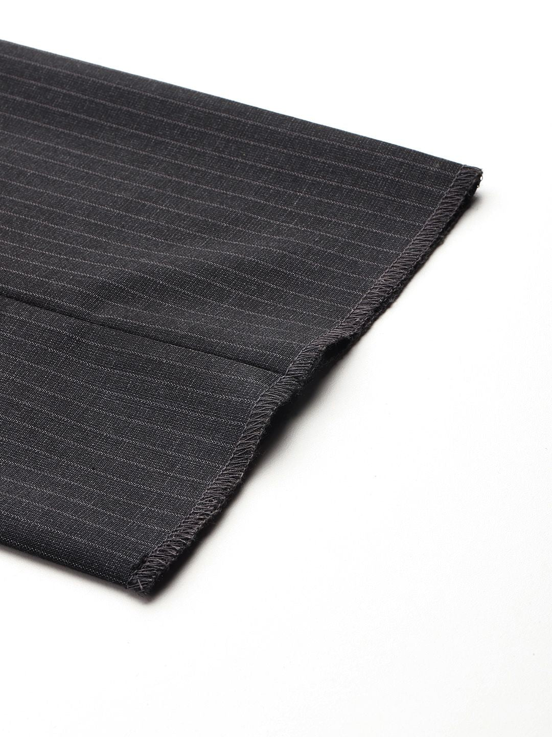 Raymond Men Flat-Front Slim Fit Trousers