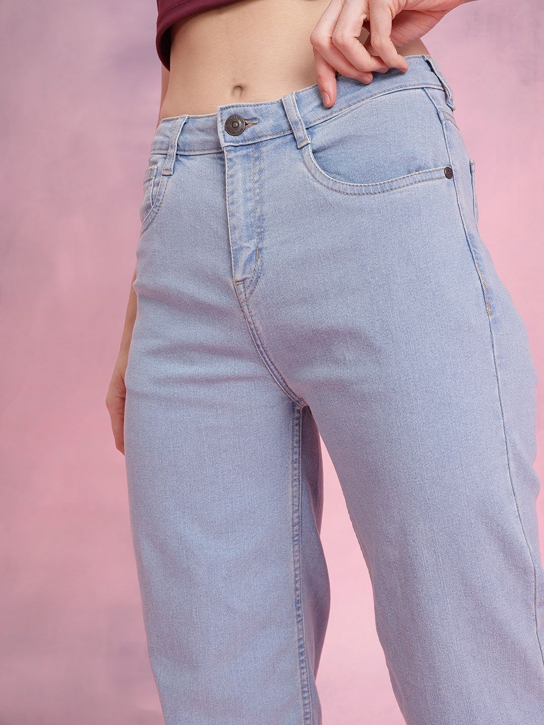 DressBerry Women Wide Leg Jeans