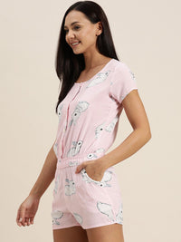 Sweet Dreams Printed Lounge Playsuit