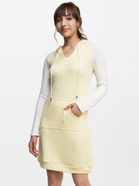AND Yellow & White T-shirt Dress