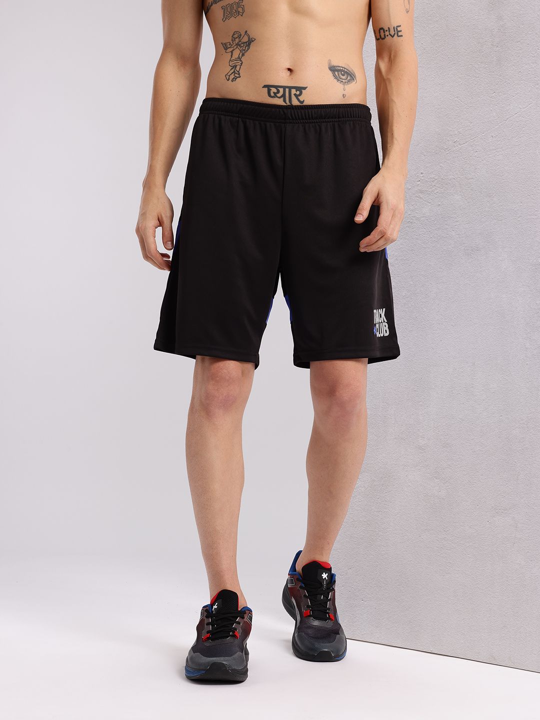 HRX by Hrithik Roshan Men Striped Rapid-Dry Running Shorts