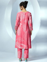 Libas Printed Tunic With Palazzos Co-Ords