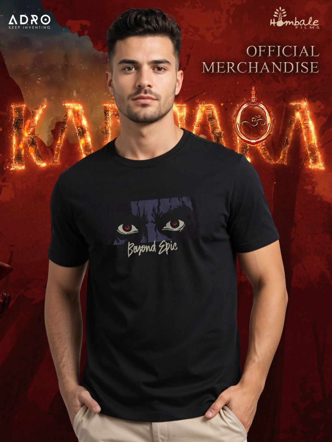 ADRO Men Printed T-shirt