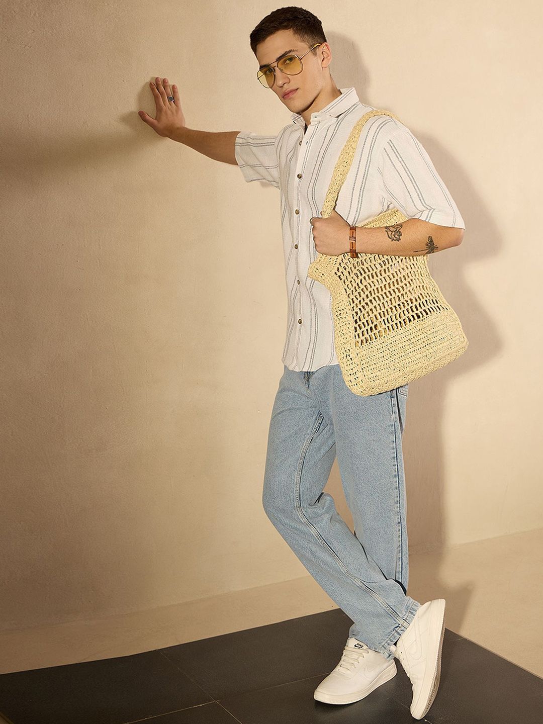 DENNISON Men Baggy Fit jeans