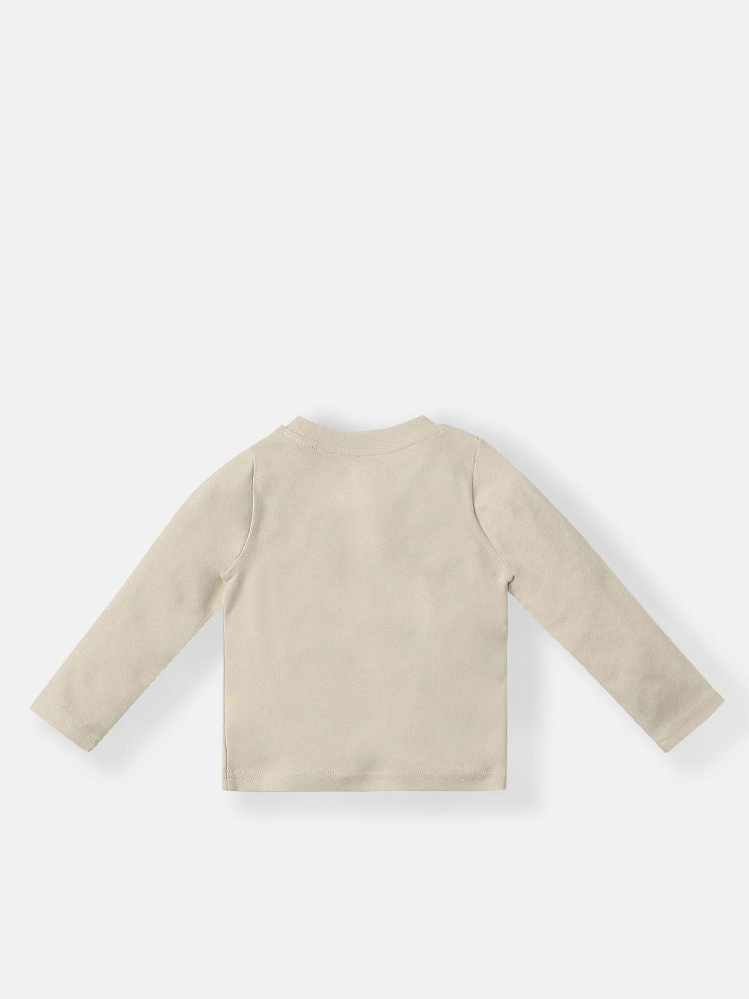 Nauti Nati Boys Printed Round Neck Pure Cotton T-shirt With Joggers