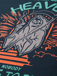 Difference of Opinion Men Graphic Printed Oversized Pure Cotton T-shirt