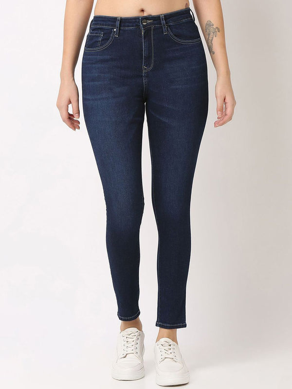 SPYKAR Women Super Skinny Fit Mid-Rise Jeans