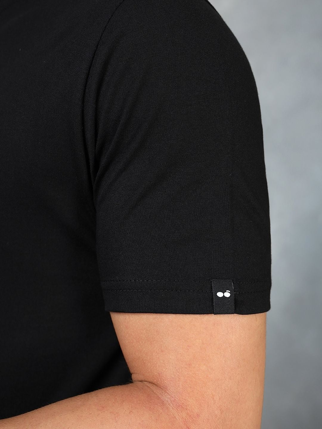 Bewakoof Men Black Typography Printed Pure Cotton T-shirt