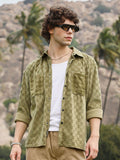 Campus Sutra Men Comfort Opaque Casual Shirt
