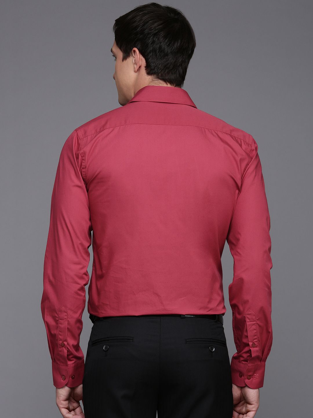 Raymond Pure Cotton Slim Fit Opaque Formal Shirt