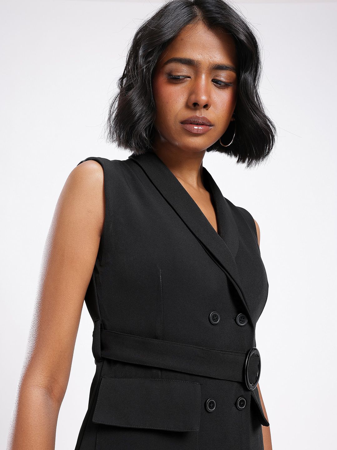 DressBerry A-Line Dress with Belt