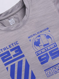 HRX by Hrithik Roshan Boys Typography Printed T-shirt