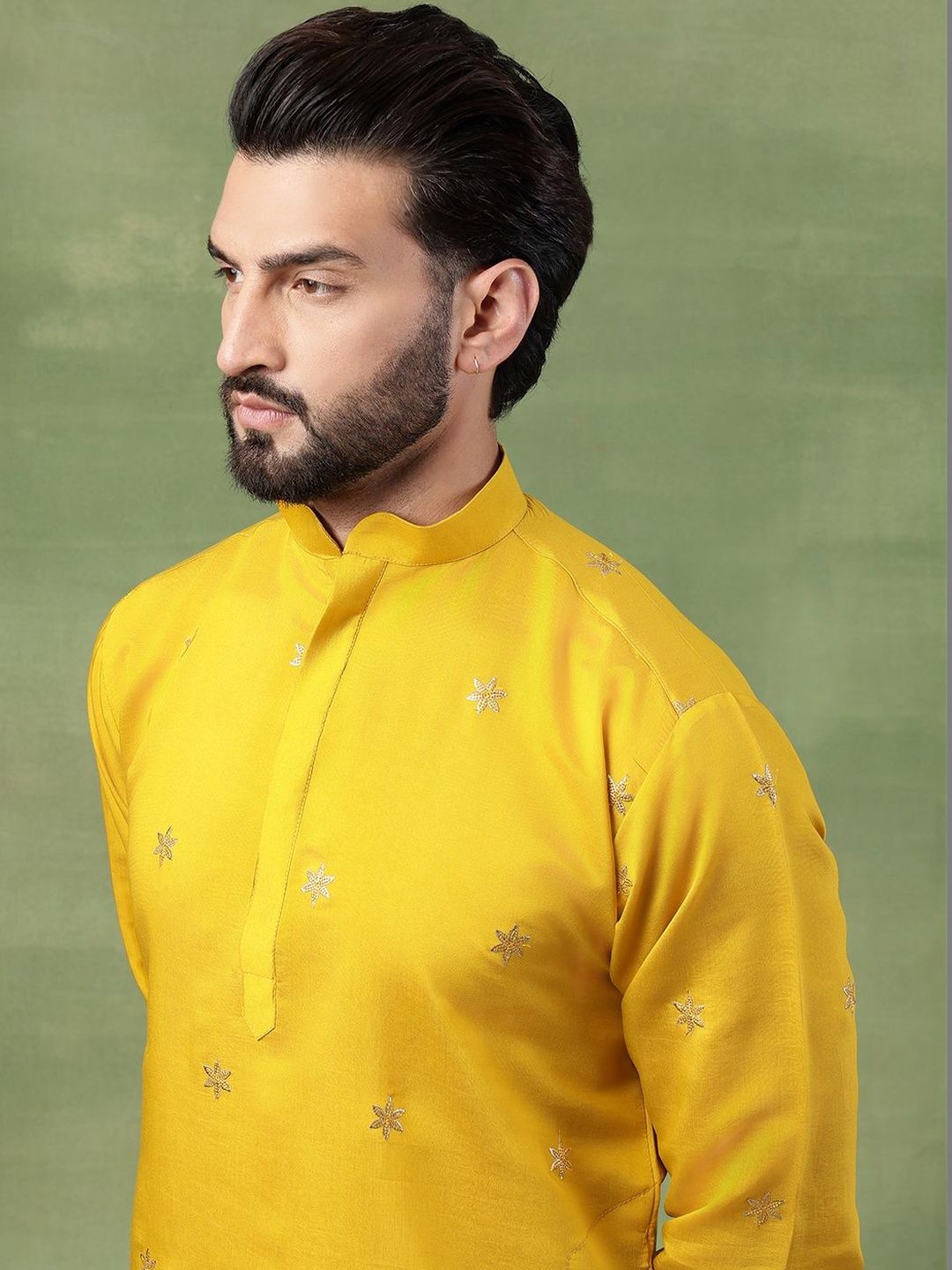 SOJANYA Kurta Sulam Bunga Lelaki