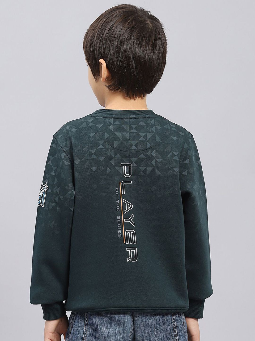 Monte Carlo Boys Round Neck Cotton Sweatshirt