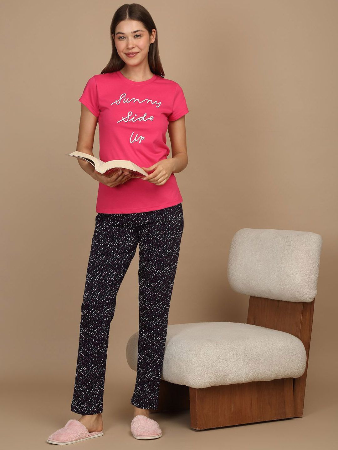 Sweet Dreams Women Printed Night suit