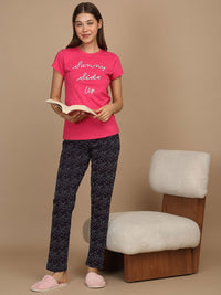 Sweet Dreams Women Printed Night suit