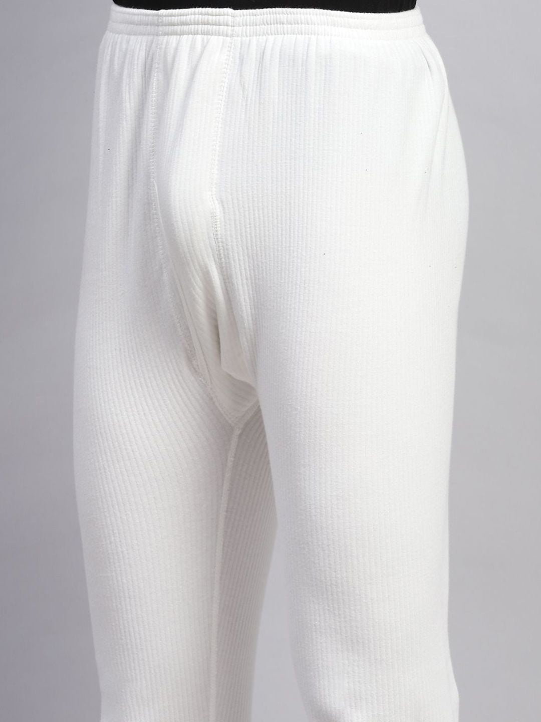 Monte Carlo Men Ribbed Mid-Rise Cotton Thermal Bottoms