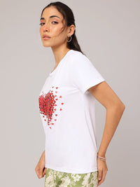 DressBerry Cupid's Favorite Printed T-shirt