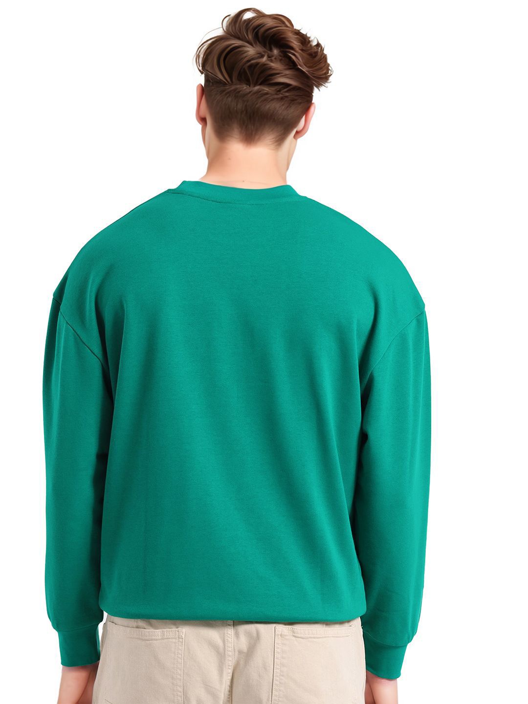 RARE RABBIT Men Printed Round Neck Sweatshirt