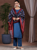 Libas Straight Kurta with Trousers & Dupatta