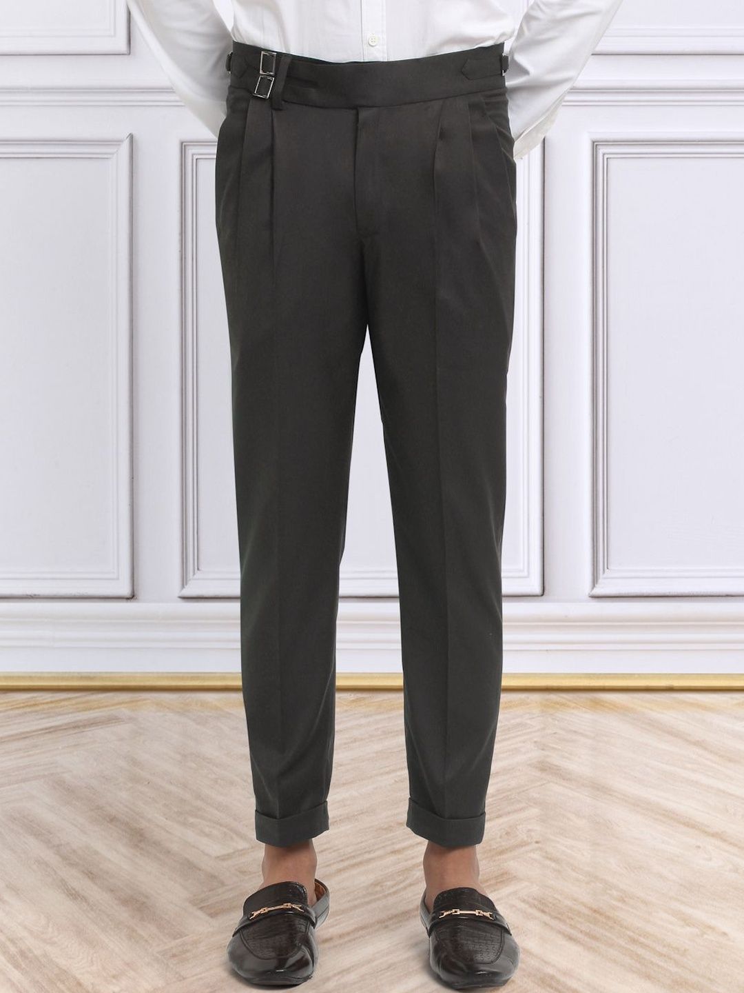 Moda Rapido Men Slim Fit Easy Wash Trousers