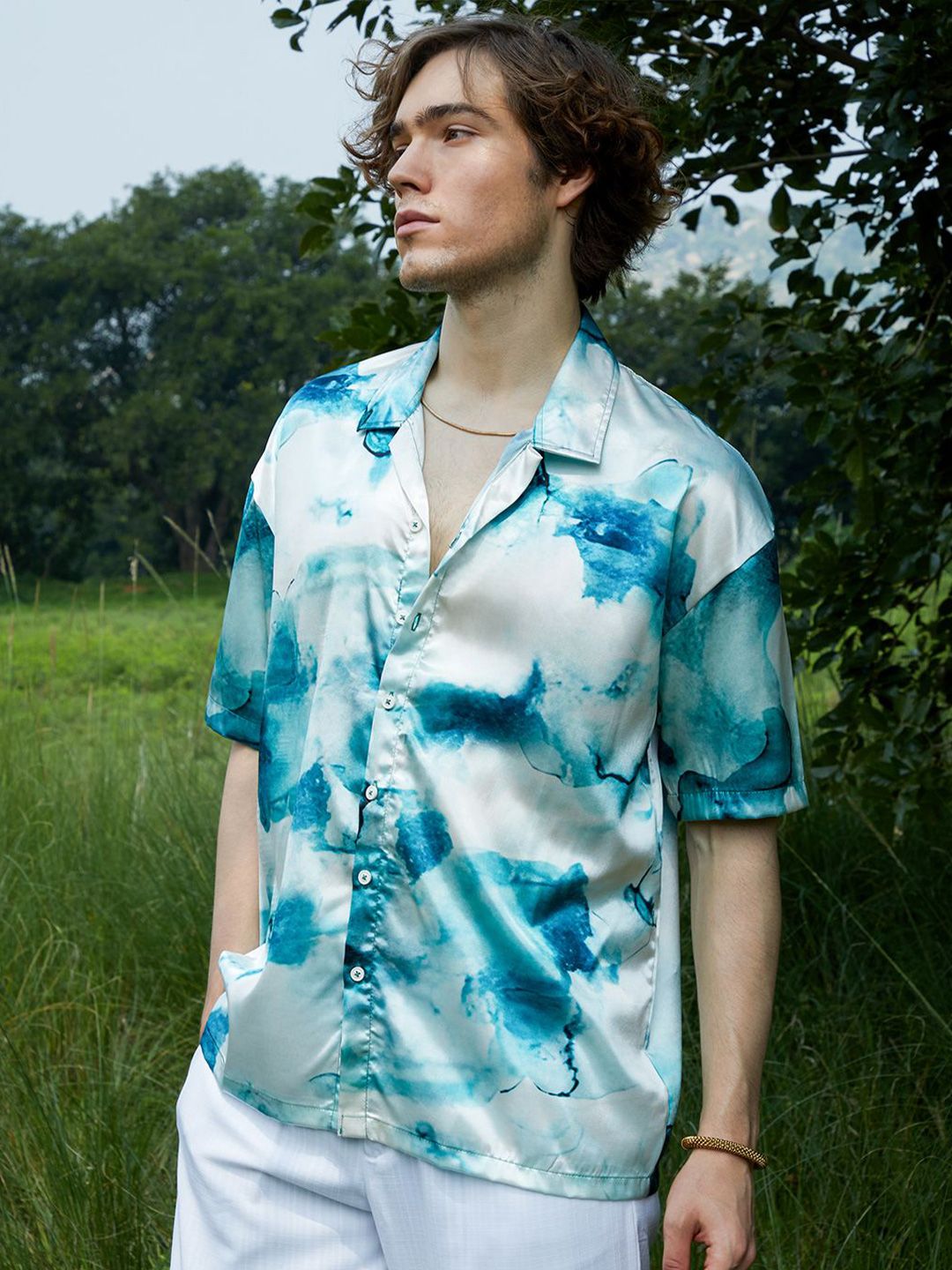 Campus Sutra Men Comfort Printed Casual Shirt