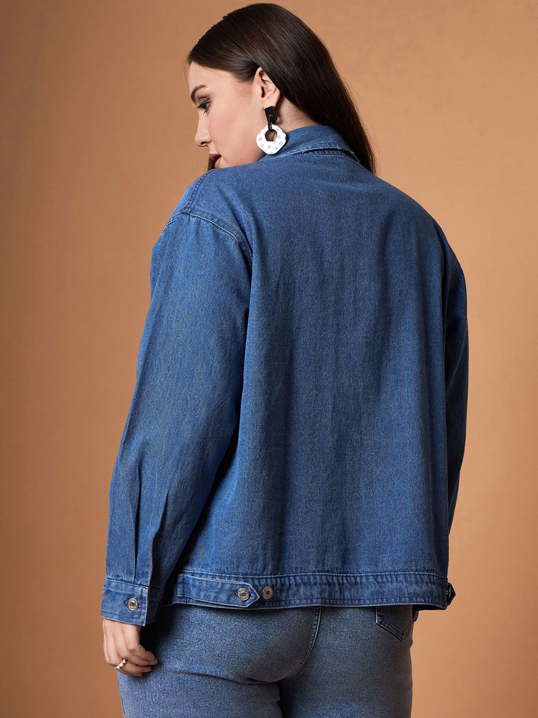 SASSAFRAS Curve Women Denim Jacket