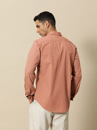 Mr Bowerbird Men Pure Cotton Tailored Fit Spread Collar Casual Shirt