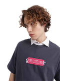 RARE RABBIT Men Printed Applique T-shirt