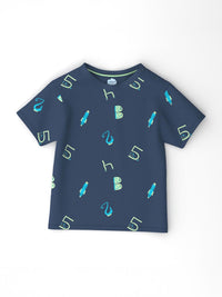 Nauti Nati Boys Pack Of 2 Printed Cotton T-shirt